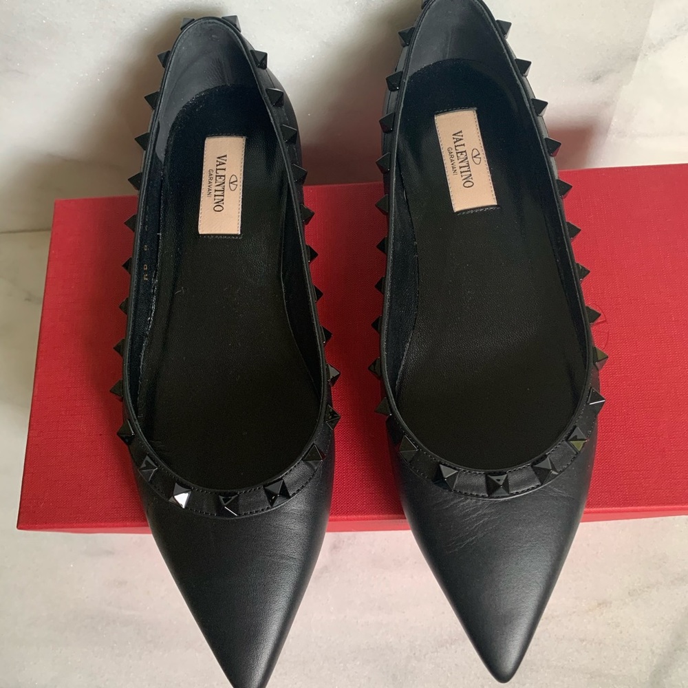 Valentino Rockstud Flats NEW